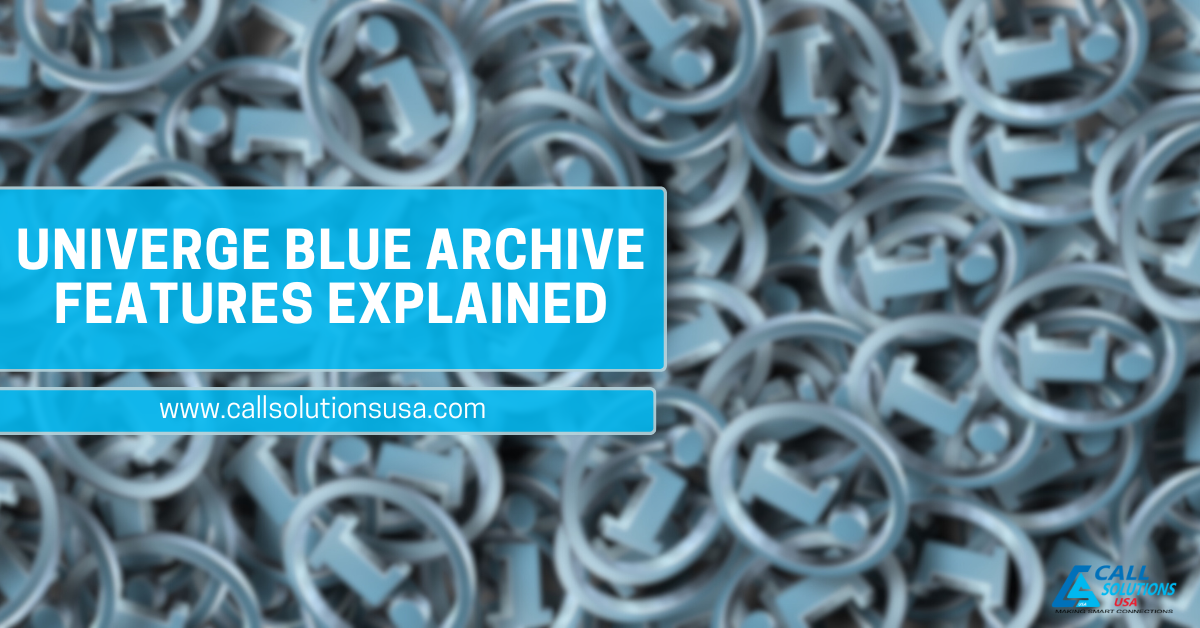 Univerge Blue Archive Features